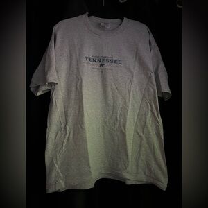 Gray Tennessee Smoky Mountains Crew Neck T-Shirt